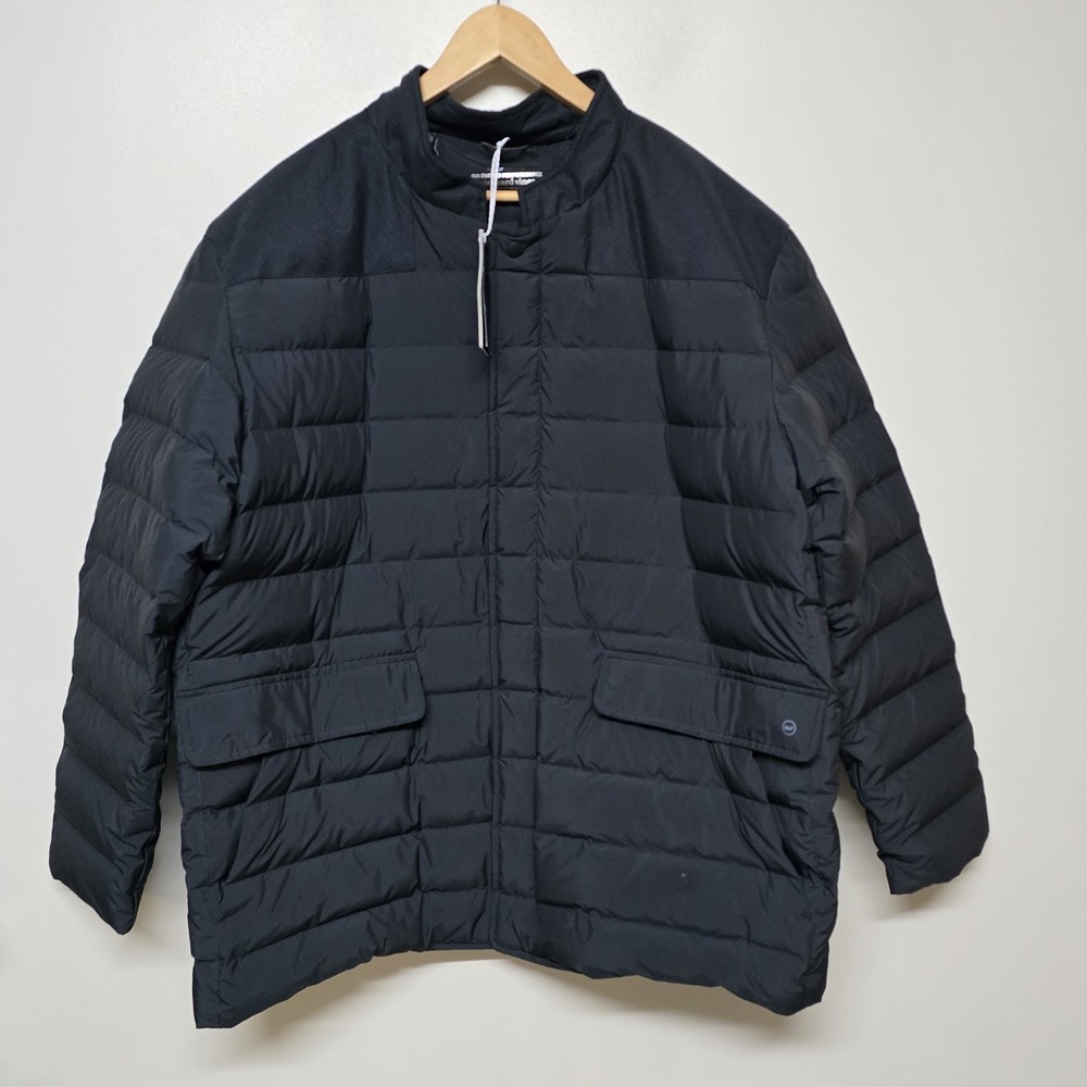 Vineyard Vines OTG Down Puffer Jacket Mens XXL Black‎ Insulated (Small Flaw)